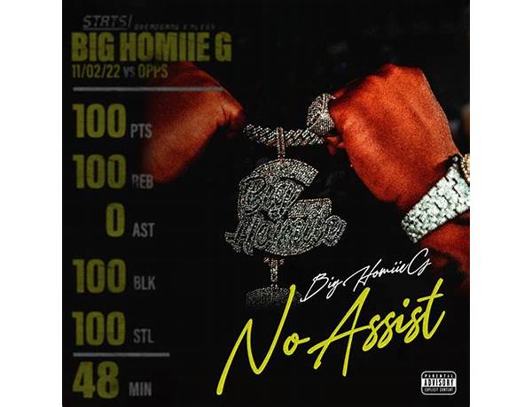 No Assist en Lyrics [Big Homiie G]