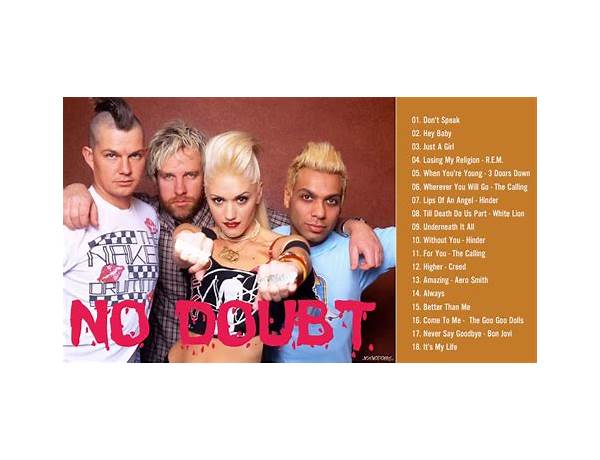 No Doubt en Lyrics [The Busters]