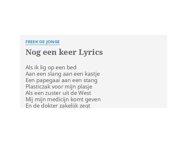 Nog Een Check nl Lyrics [Rotjoch]