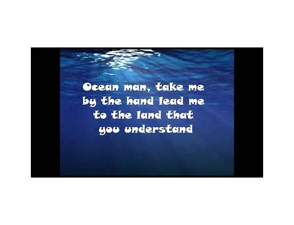 Ocean Man en Lyrics [Metakix]