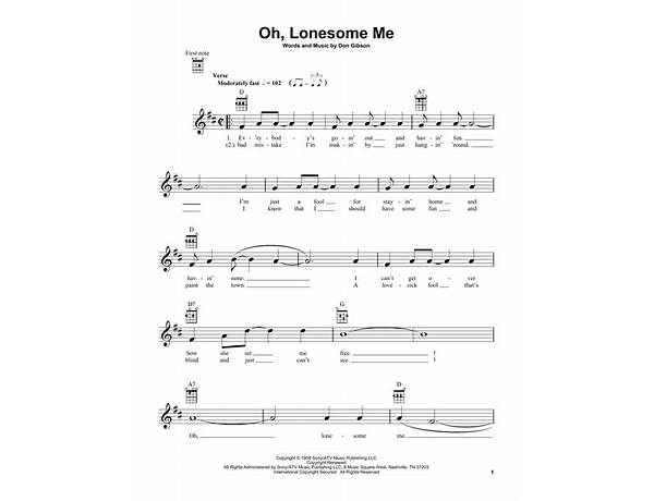 Oh Lonesome Me en Lyrics [Wanda Jackson]