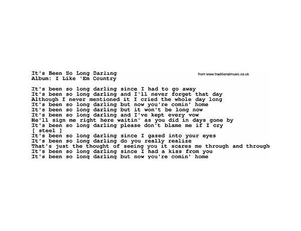 Oh So Long en Lyrics [Young Tri$to]