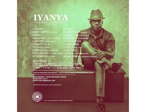 Okamfor en Lyrics [Iyanya]