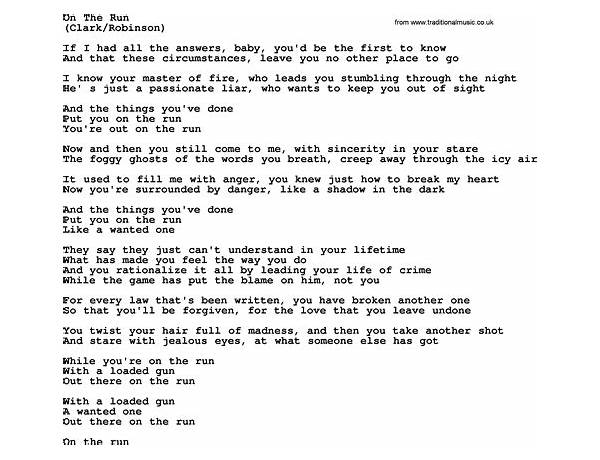 On the Run en Lyrics [DOM KENNEDY]