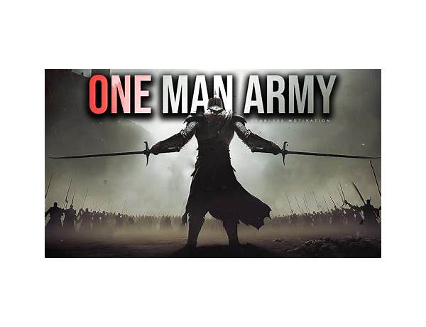 One Man Army en Lyrics [Wargasm (USA)]