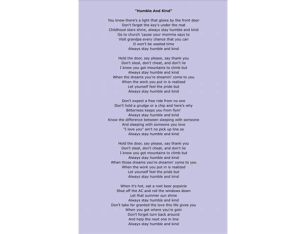 One of Your Kind en Lyrics [Titanic]