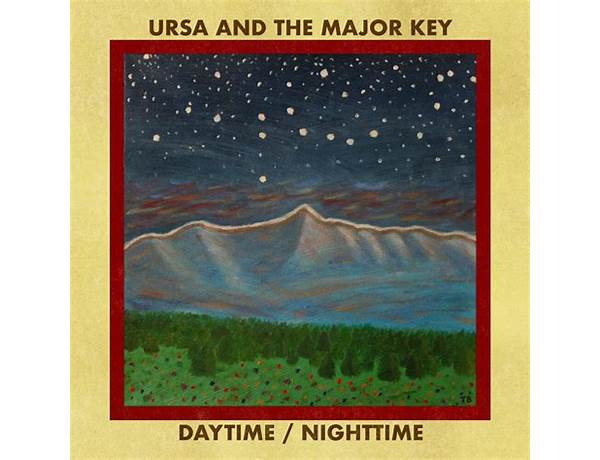 Only The Sky Is Blue en Lyrics [Ursa and the Major Key]