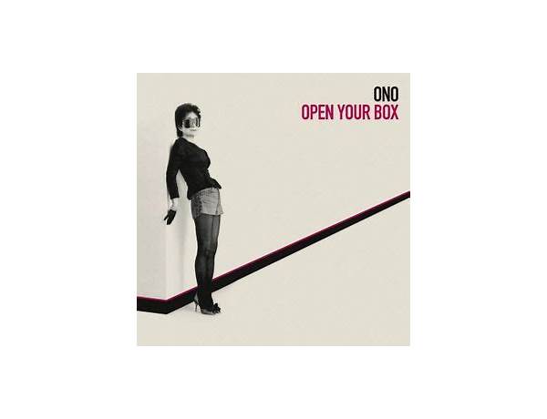 Open Your Box en Lyrics [Yoko Ono]