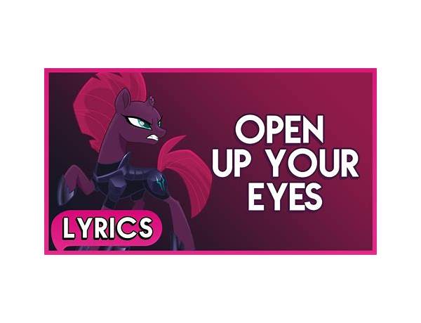 Open Your Eyes en Lyrics [Andrew Belle]