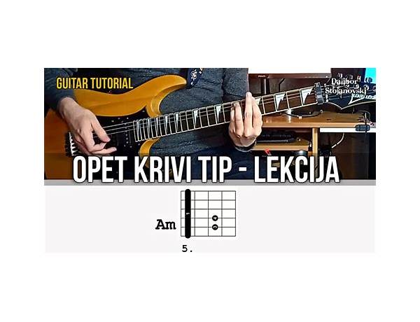 Opet krivi tip hr Lyrics [Miladin Šobić]