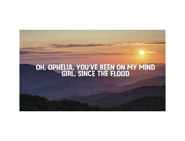 Ophelia en Lyrics [George Taylor]