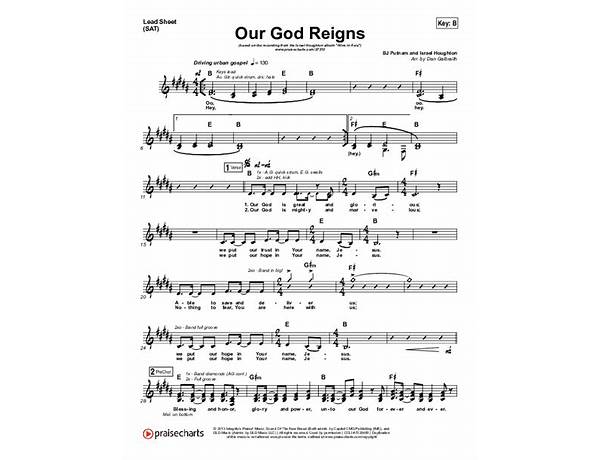 Our God Reigns en Lyrics [Israel & New Breed]