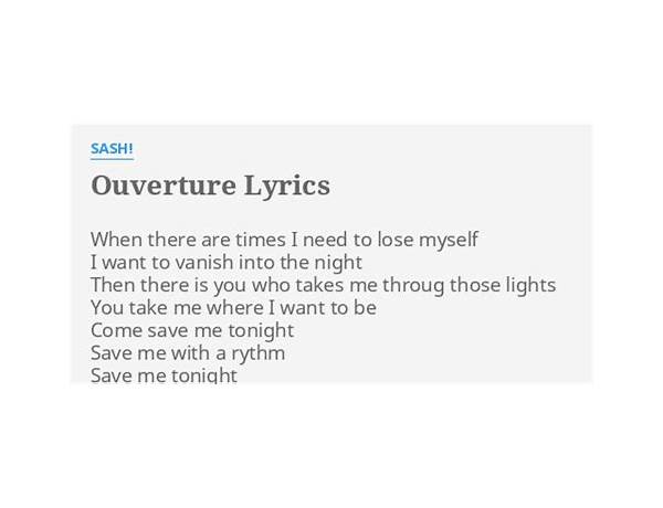 Ouvertyr sv Lyrics [Team Rockit]