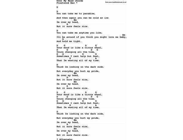 Over My Head en Lyrics [Elen Levon]