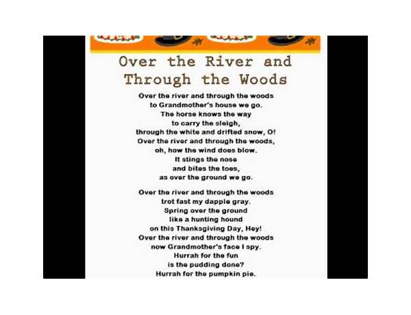 Over The River And Through The Woods en Lyrics [Christmas Songs]