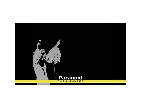 Paranoid en Lyrics [Lux Hill]