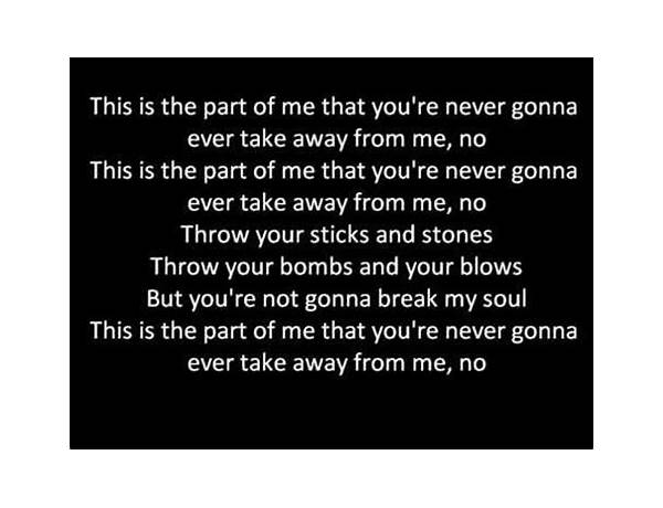 Part of Me en Lyrics [OHEY]