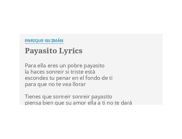 Payasito es Lyrics [Vico C]