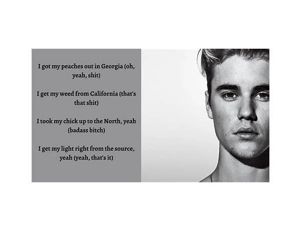 Peaches pt Lyrics [Justin Bieber (Ft. Daniel Caesar & GIVĒON)]