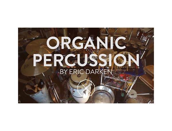 Percussion: Eric Darken, musical term