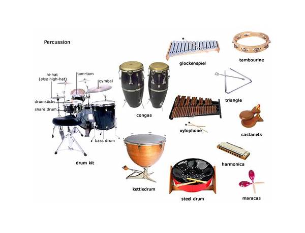 Percussion: Pete Eckford, musical term