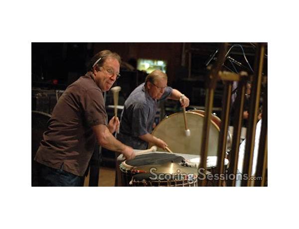 Percussionists: Gene Estes, musical term