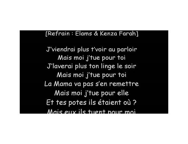 Petit frère fr Lyrics [Gradur]