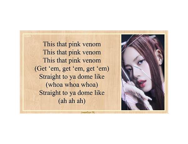 Pink Venom sr Lyrics [BLACKPINK]