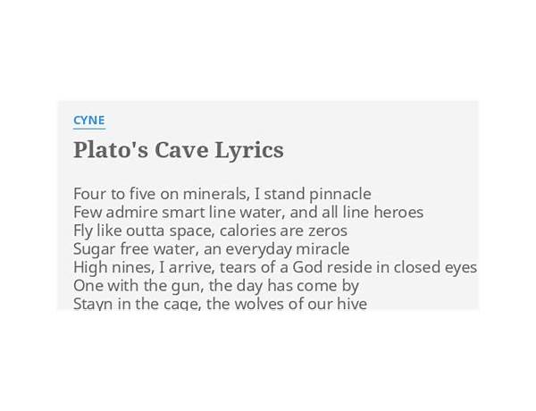 Plato en Lyrics [SABINSHII]