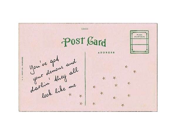 Postcard en Lyrics [Beyoncé]