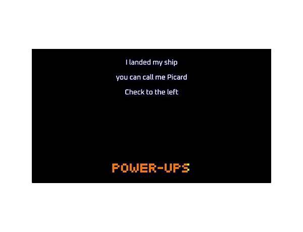 Power-Ups en Lyrics [Sammus]