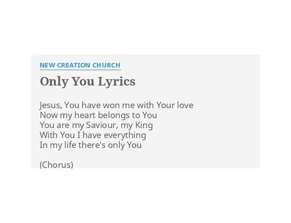 Powered By One en Lyrics [New Creation Church]