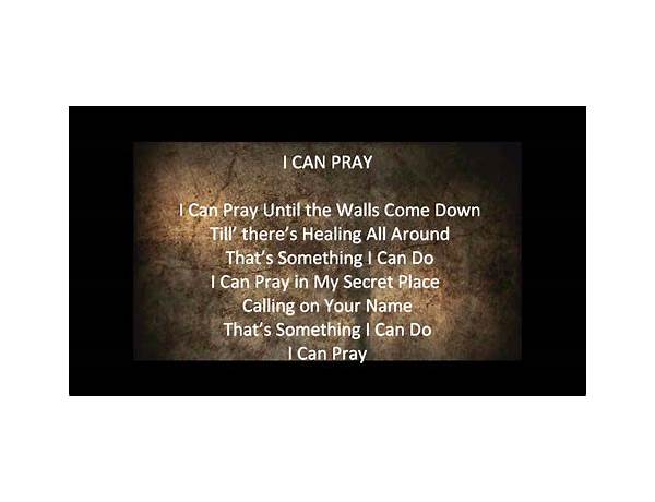 Pray About It en Lyrics [Fbf K.O]