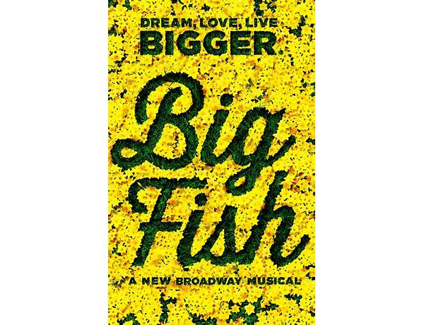 Produced: Big Fish, musical term