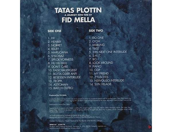 Produced: Fid Mella, musical term