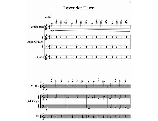 Produced: Lavender_Txwn, musical term
