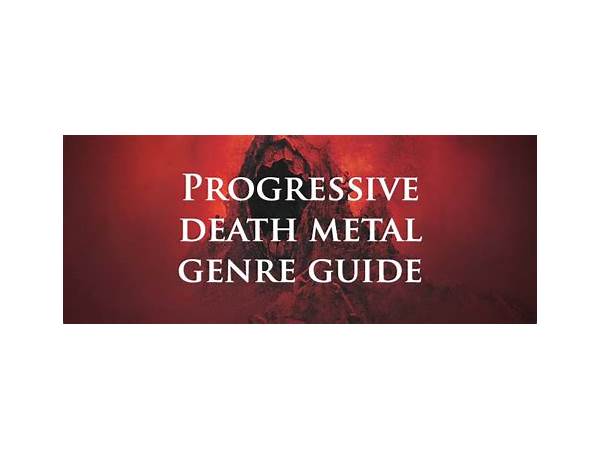 Progressive Death Metal, musical term