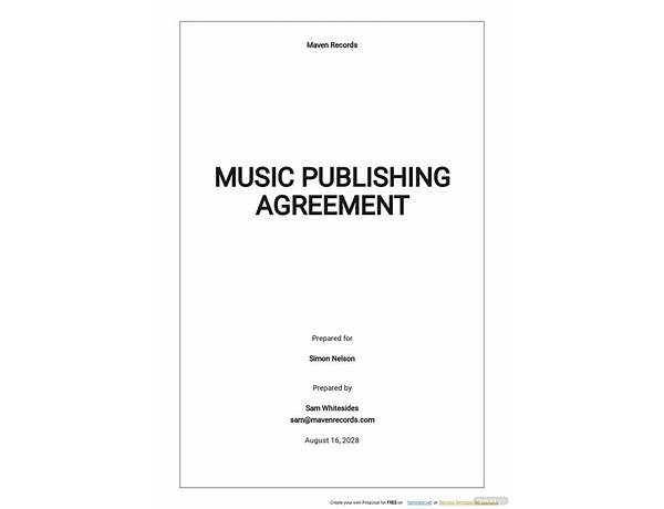 Publisher: Lateral Management, musical term