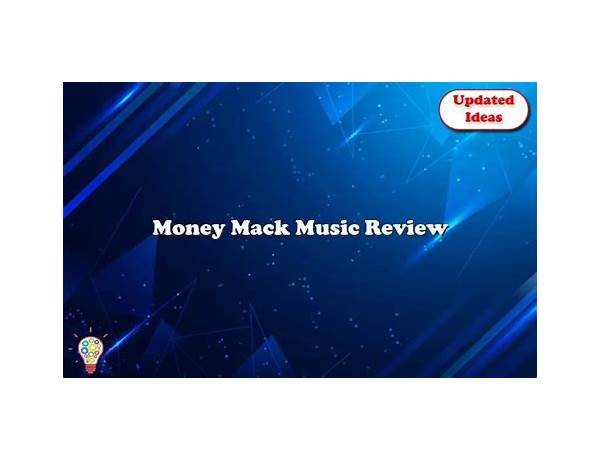 Publisher: Money Mack Music, musical term