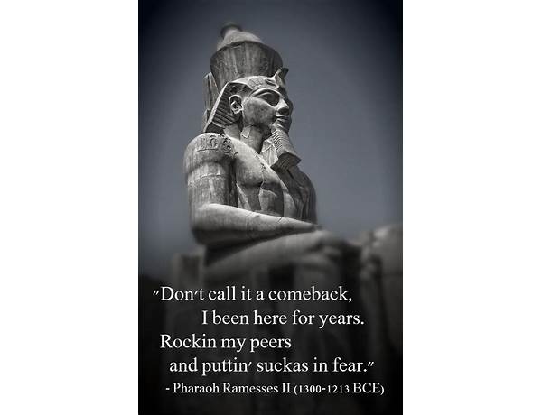 Ramesses II en Lyrics [Ramesses]