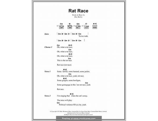 Ratrace en Lyrics [Elujay]