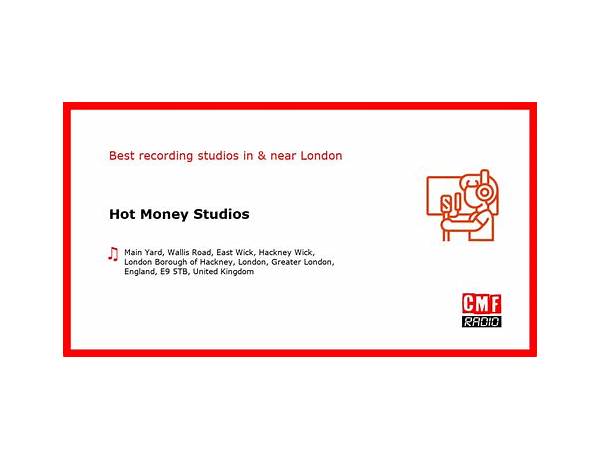 Recorded At: Hot Money Studios, musical term