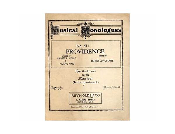 Recorded At: Providence, musical term