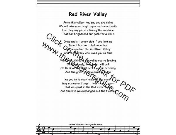 Red River Valley en Lyrics [Bill Frisell]