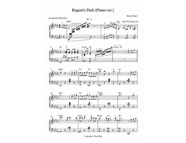 Regent\'s Park en Lyrics [Laufey]