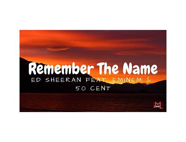Remember the Name en Lyrics [Fort Minor]