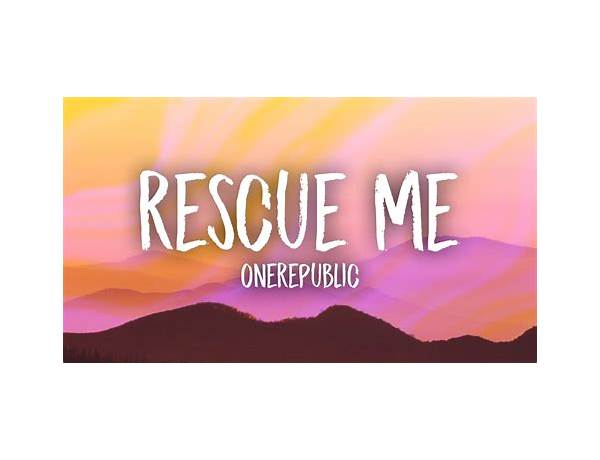 Rescue Me en Lyrics [Thomas Dybdahl]