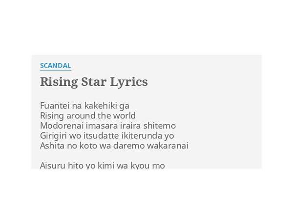 Rising Star en Lyrics [My Brightest Diamond]