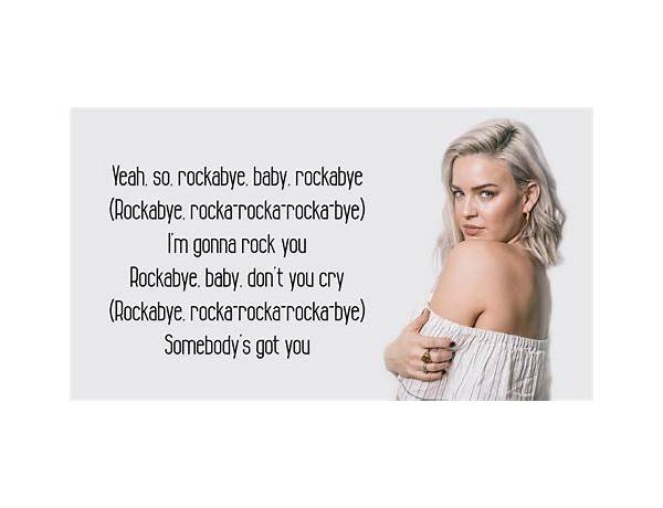 Rockabye en Lyrics [Rxwtune]