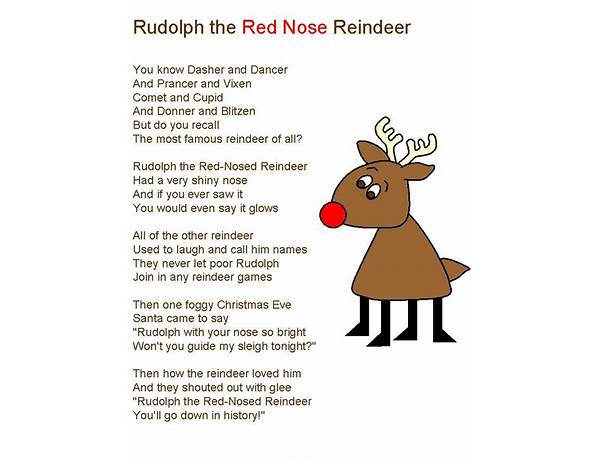 Rudolph The Red-Nosed Reindeer en Lyrics [Thomas & Friends]